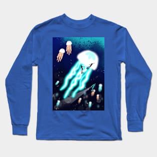 The Giant Jellyfish Long Sleeve T-Shirt